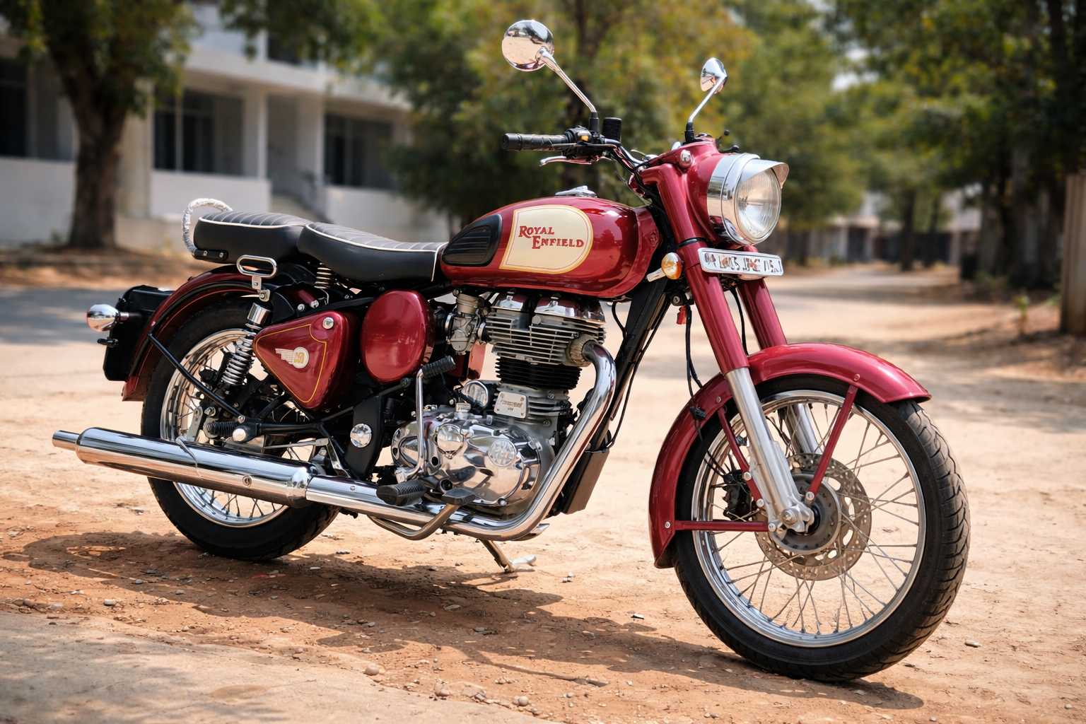 Maroon Classic Classic 350cc